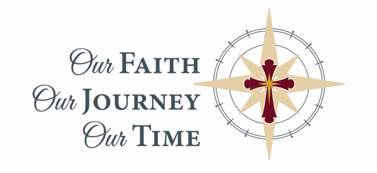 Logo for capital campaign: Our Faith, Our Journey, Our Time