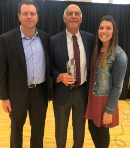 Frank Sergi with two of his children