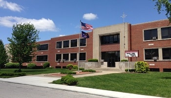 front of school