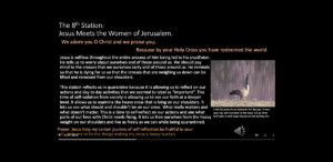 screenshot of Stations of The Cross PowerPoint