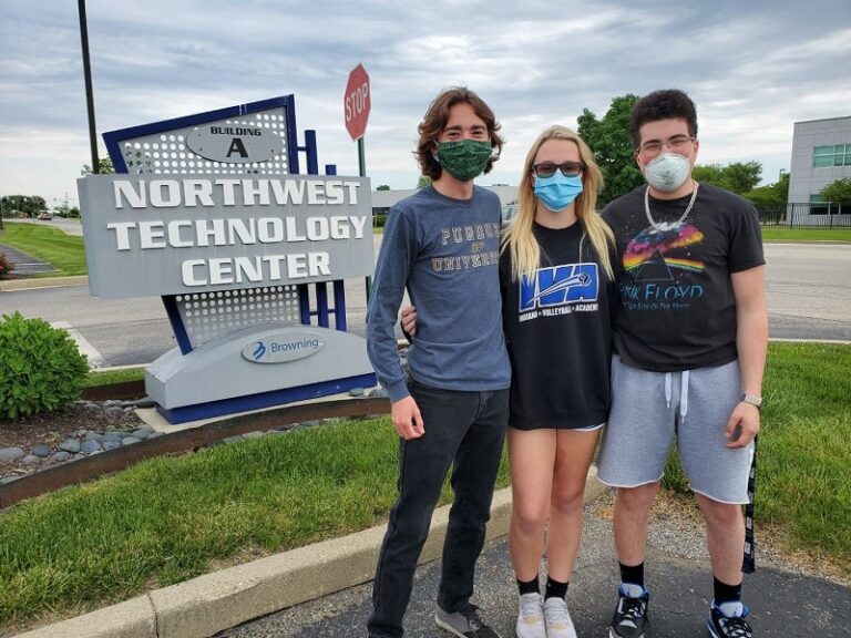 Three Scecina alumni at Apex Medical